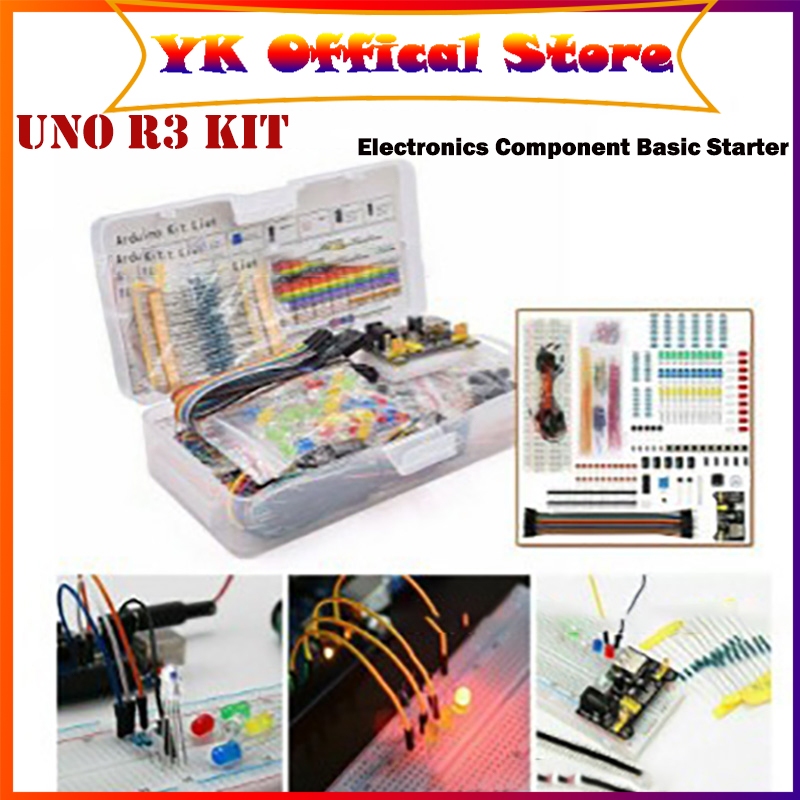 Jual Arduino Uno R3 Starter Kit Paket Lengkap Belajar Compatible 2 ...