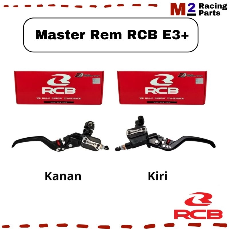 Jual Master Rem RCB E3+ 14mm Kanan Kiri Model Kotak Universal | Shopee ...