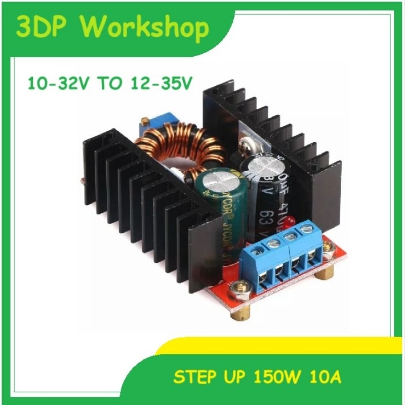 Jual STEP UP 150W 10A DC BOOST CONVERTER | Shopee Indonesia