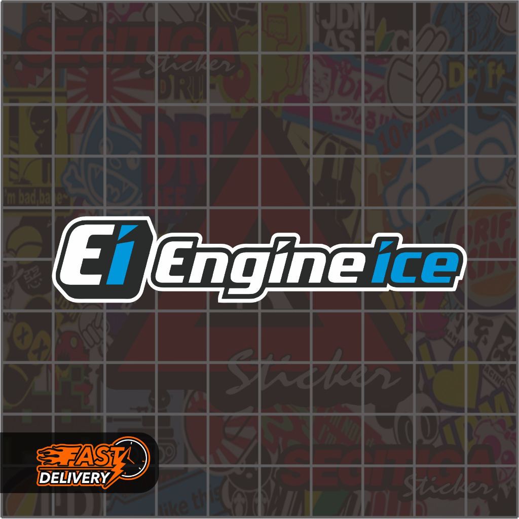Jual Sticker Engine Ice Ukuran 12 x 2.5 Cm | Shopee Indonesia