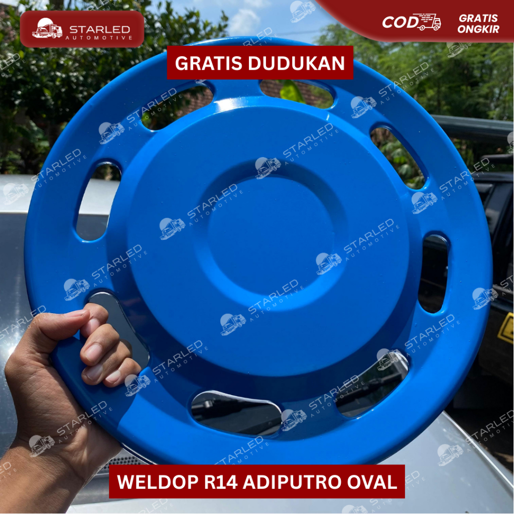 Jual (1 BIJI) WELDOP ADIPUTRO OVAL RING 13 RING 14 BONUS PANGKON ...