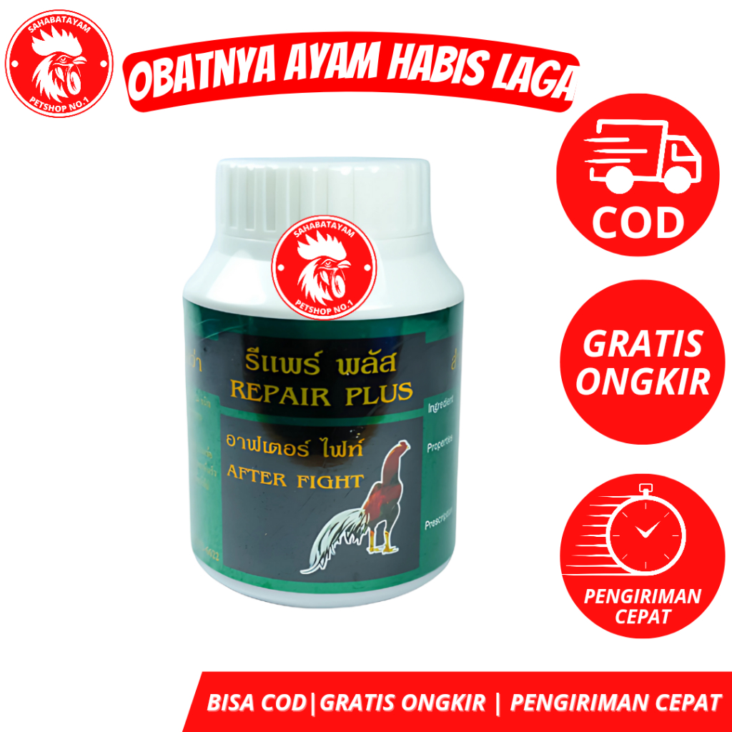 Jual Repair Plus Obat Ayam Setelah Adu Obat Ayam Memar Luka Dalam Ayam ...