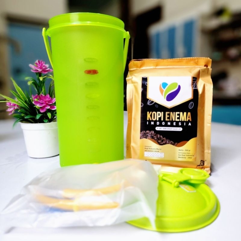 Jual JUG ENEMA SET + KOPI ENEMA KEI LR/ MR 500gr | Shopee Indonesia