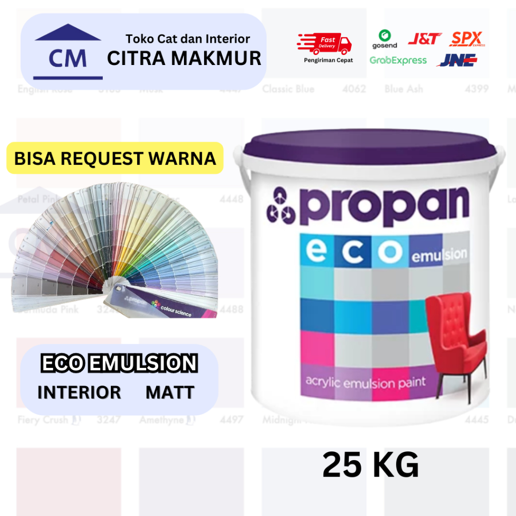 Jual Propan ECO EMULSION - 25 Kg (Bisa Request Warna & Custom Warna ...