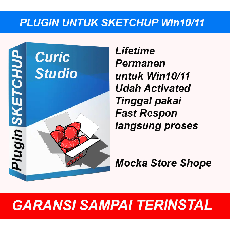Jual Plugin Curic Studio untuk SketchUp Full Versi Lisensi Permanen ...