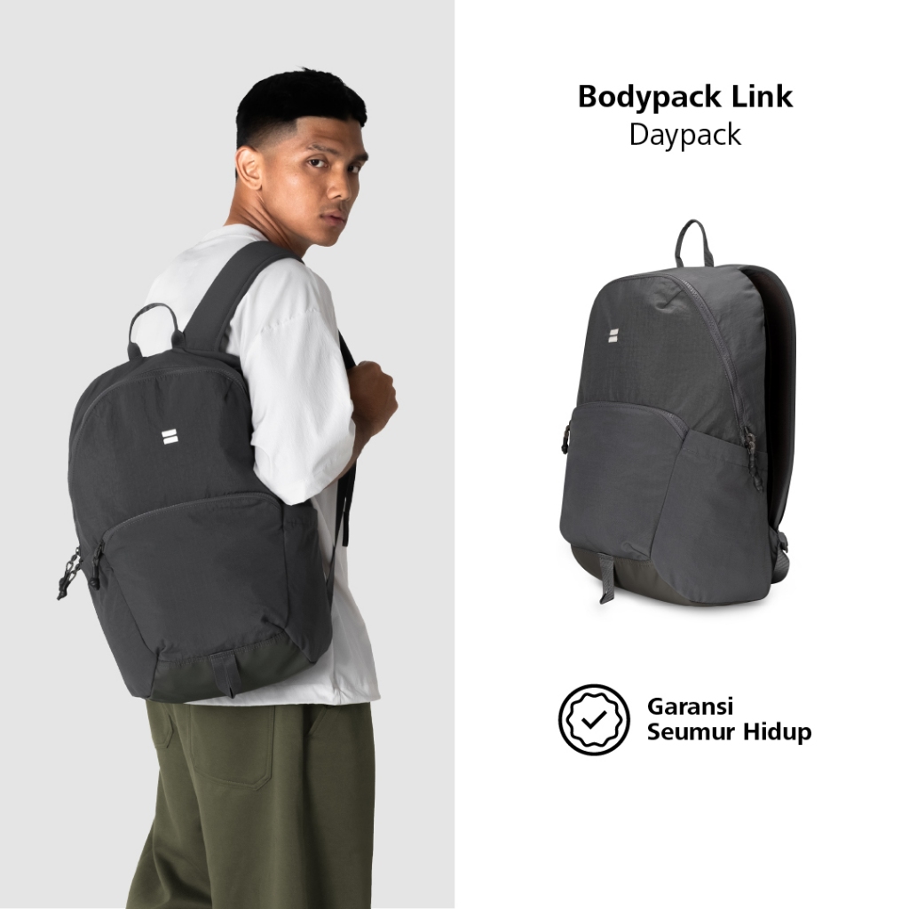 Jual Bodypack Link Laptop Backpack 14 Inch Tas Ransel Kerja Kuliah ...