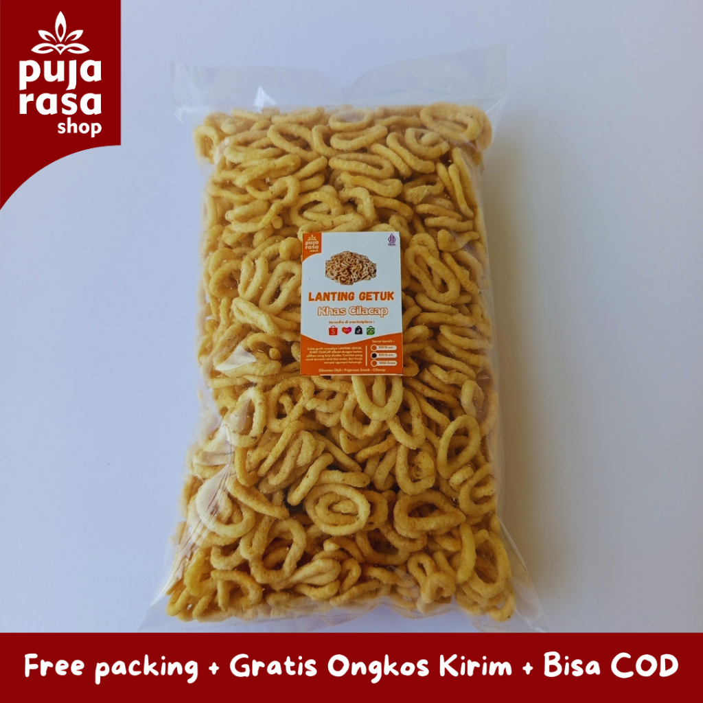 Jual LANTING GETUK SINGKONG RASA ORIGINAL OLEH-OLEH KHAS CILACAP GURIH ...