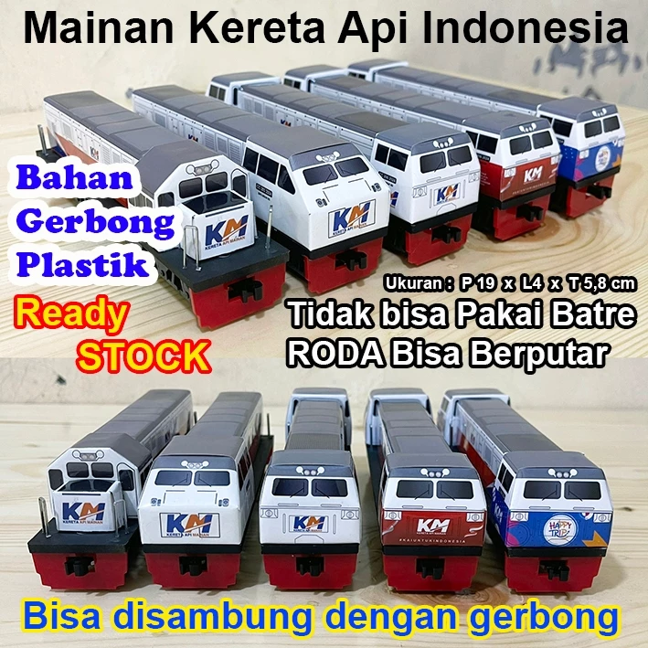 Mainan Kereta Api Indonesia: Miniatur Lokomotif & Gerbong yang Autentik untuk Koleksi!