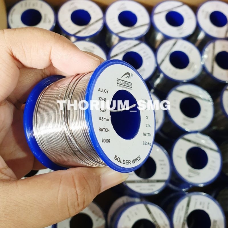 Jual Tenol Timah solder merk Solderindo 0.78 mm/1 ROLL | Shopee Indonesia