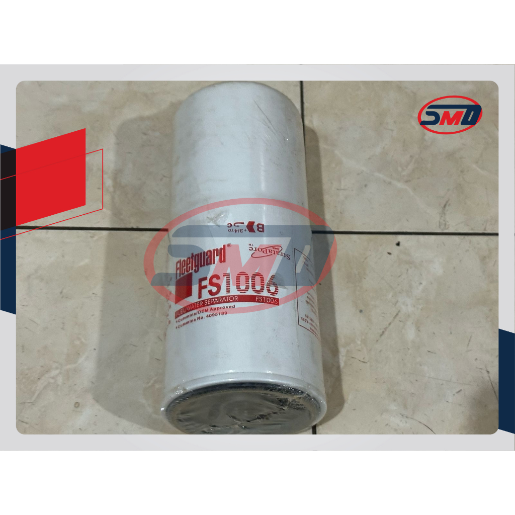 Jual FS1006 FUEL WATER SEPARATOR / FILTER SOLAR FLEETGUARD FILTER SOLAR ...