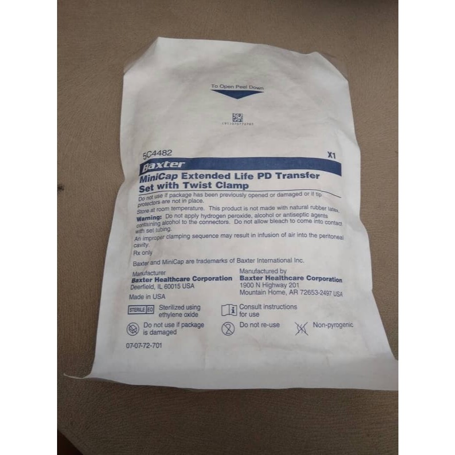 Jual Transfer set capd baxter original | Shopee Indonesia