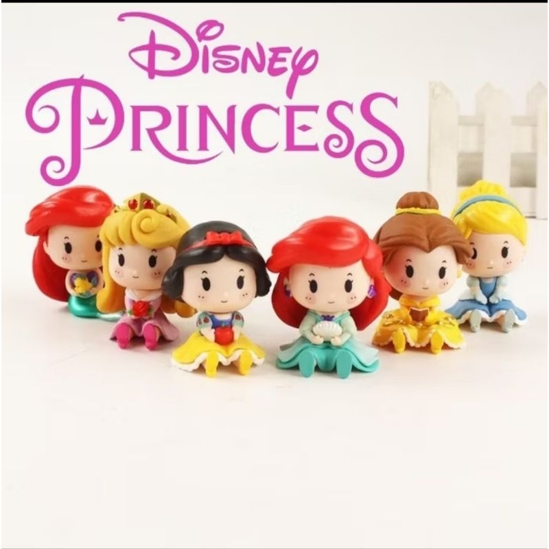 Jual action figure disney Princess chibi topper | Shopee Indonesia