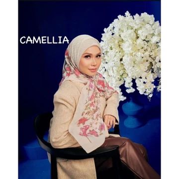Sale! Part 1 Hijab Voal Segiempat Motif Malay SHAWLPUBLICA