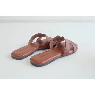 Bluebells NAOMI Sendal Slop Teplek Wanita Kekinian (Tersedia Size 36-44)