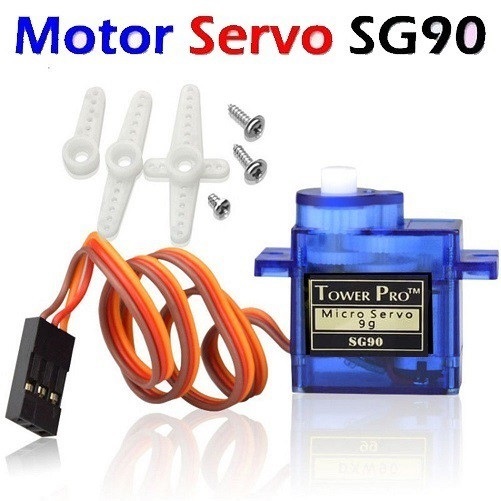 Jual Motor Servo SG90 Tower Pro Micro 9g Mini include Accessories ...