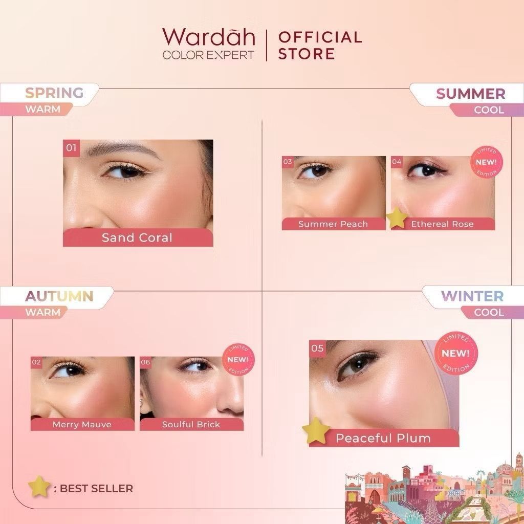 Jual Wardah Colorfit Cream Blush | Blush On | Shopee Indonesia