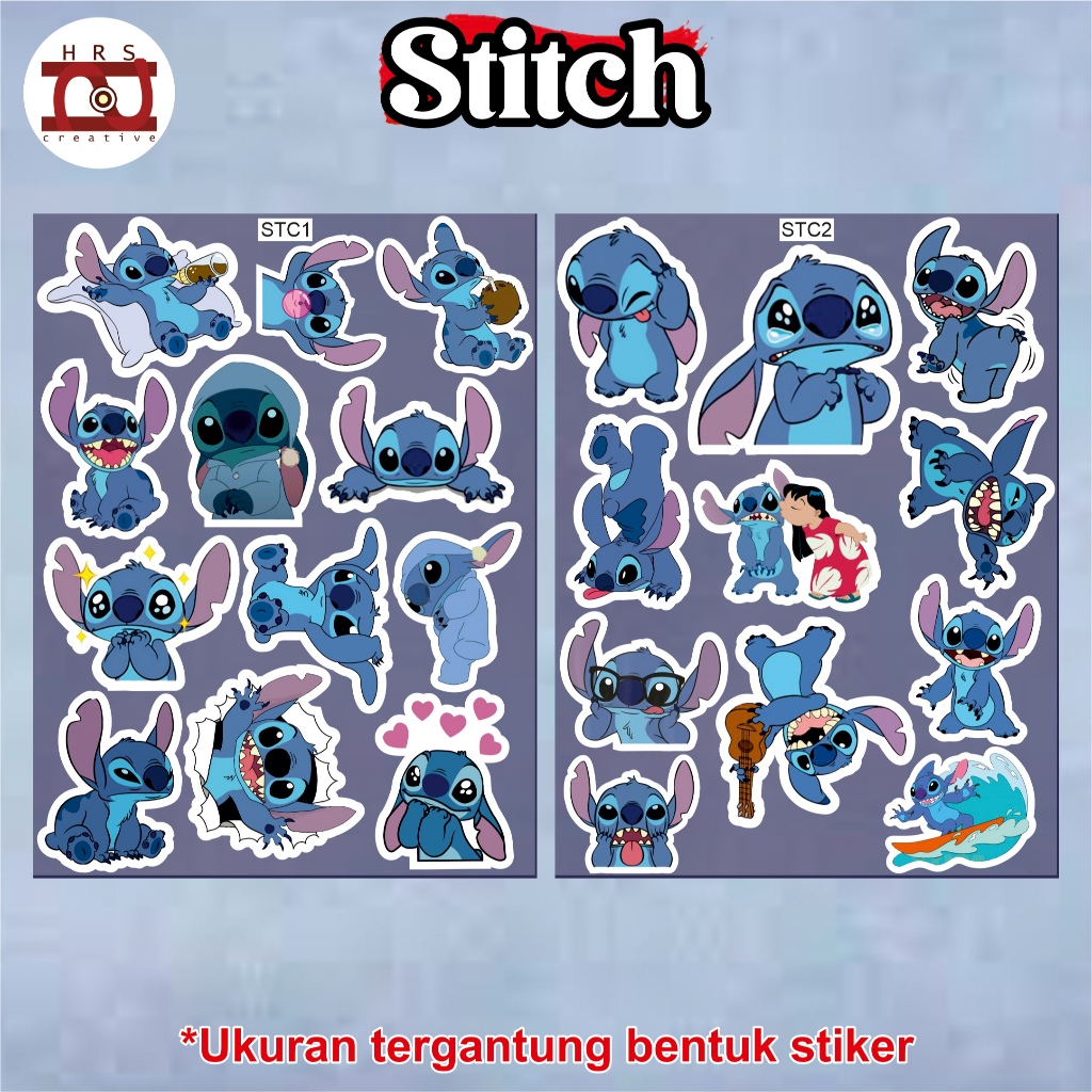 Jual Sticker Aesthetic Stitch Pack ( scrapbook, coverbook, tumblr ...