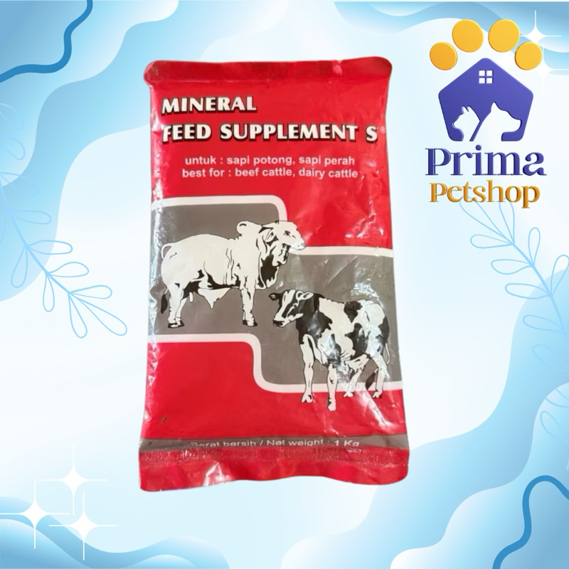 Jual MINERAL FEED SUPPLEMENT S untuk sapi potong sapi perah 1kg ...