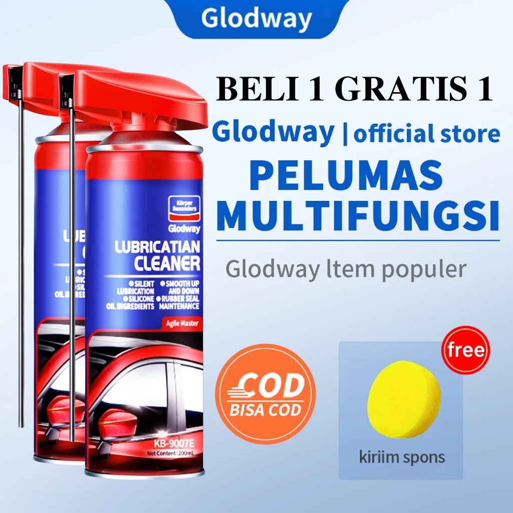 Jual [BELI 1 GRATIS 1] 2 BOTOL Glodway Pelumas Oil Cairan Semprot ...