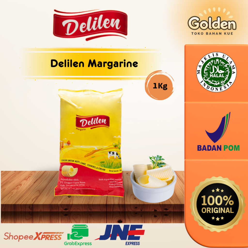 Jual DELILEN MARGARINE 1KG / Delilen Original | Shopee Indonesia