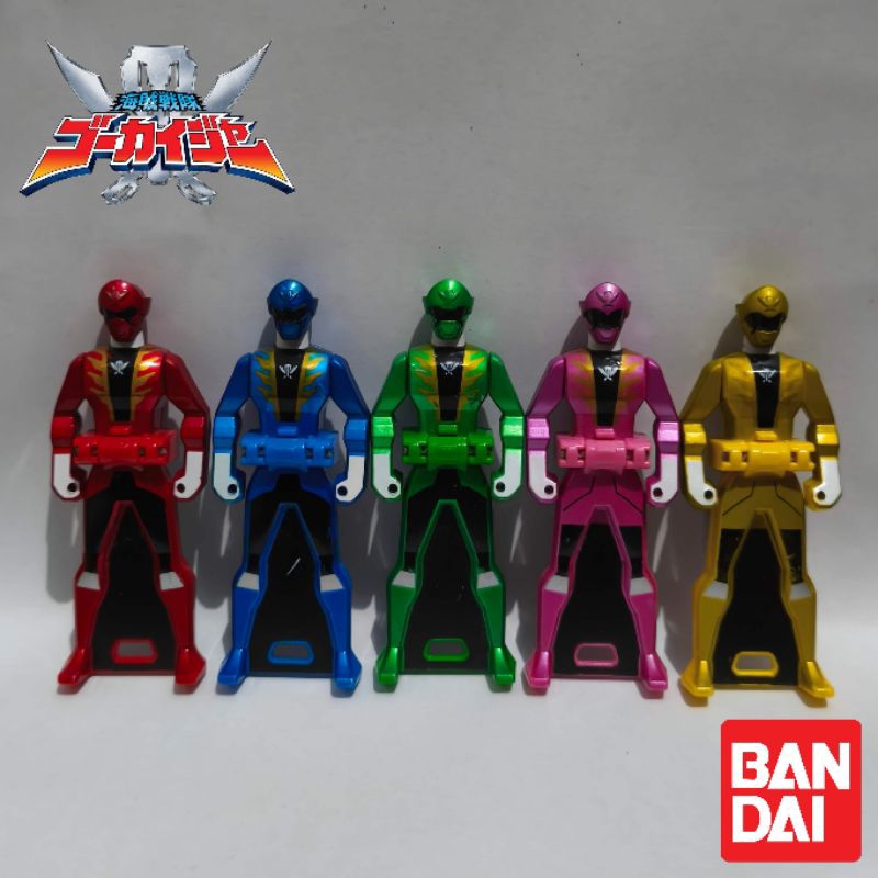 Jual Ranger Key Gokaiger Super Sentai Power Ranger Chrome Metallic Red ...