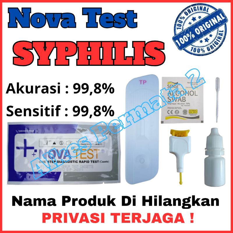 Jual Alat Uji Test Syphilis Akurat Mandiri 1 Set Lengkap Nova Test ...