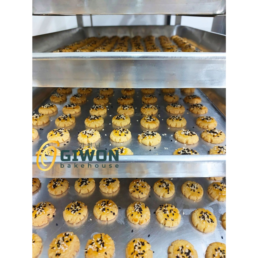Jual Kue Kering Cui Kao So Premium topping biji Wijen original by Giwon ...