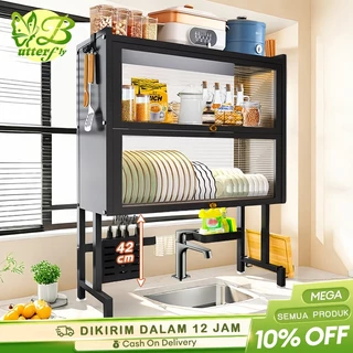Rak Wastafel Dua Lapis Stainless Anti Karat