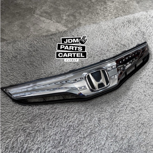 Jual Garnish Grill Depan FIT hybrid GP1 pnp honda jazz ge8 original ...