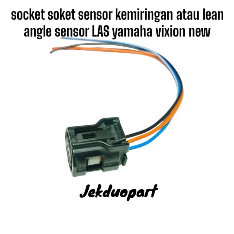 Jual socket soket sensor kemiringan atau lean angle sensor LAS yamaha ...