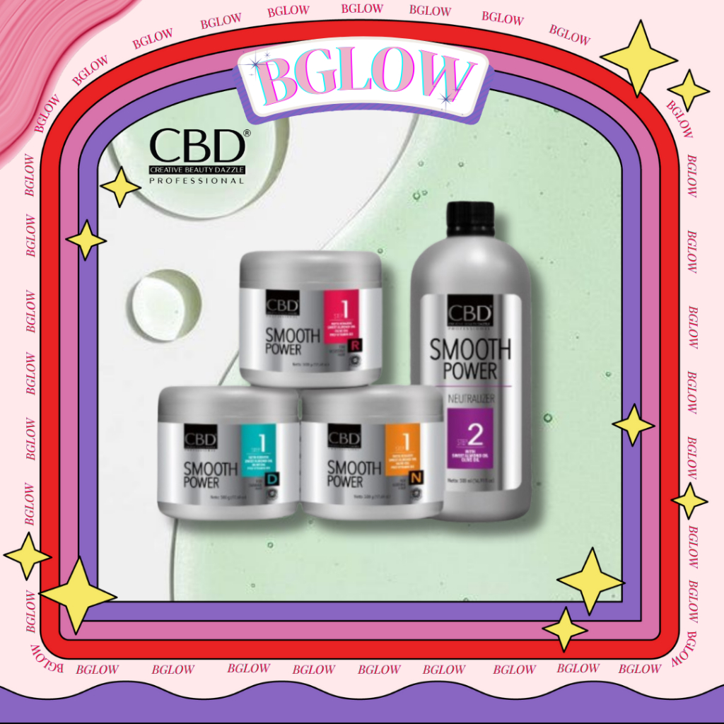 Jual CBD Professional Smooth Power STEP 1 D FOR DAMAGED HAIR 1 N FOR ...