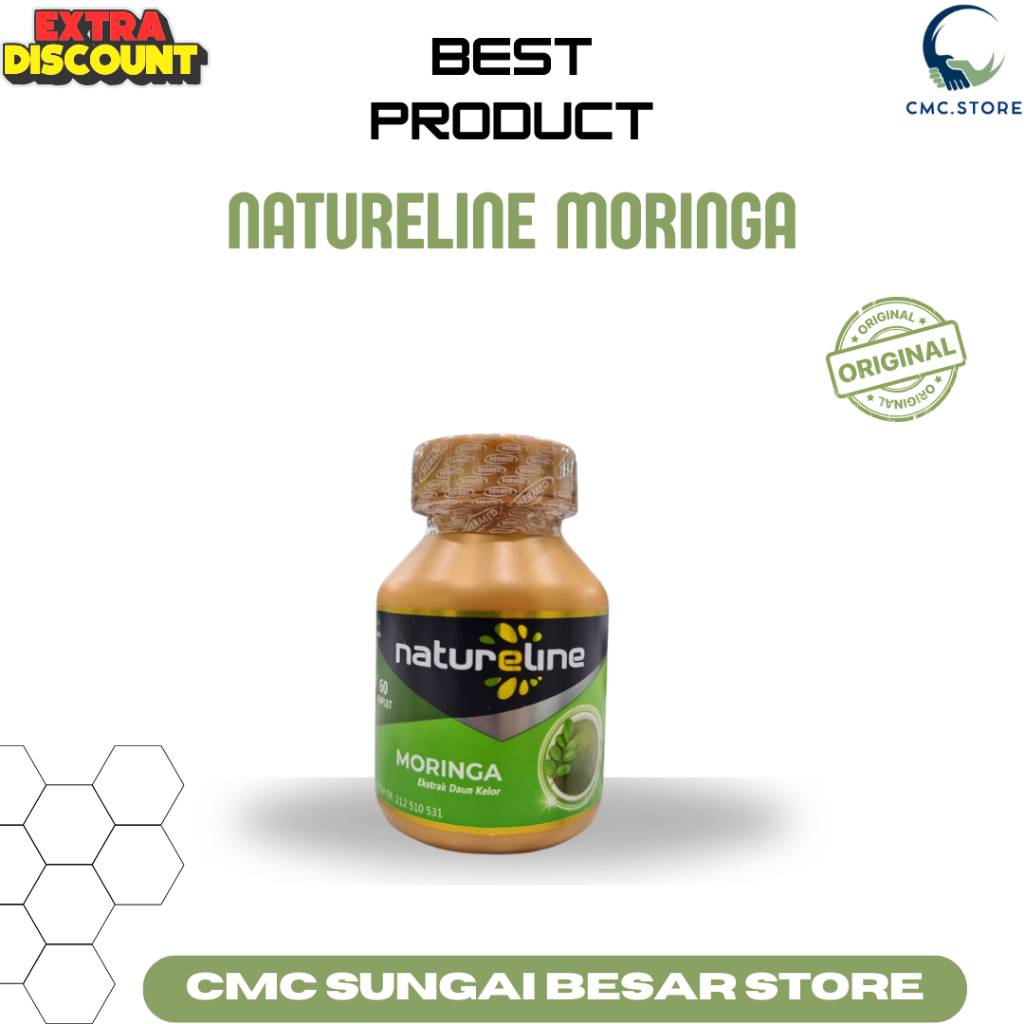 Jual Natureline Moringa ekstrak daun kelor | Shopee Indonesia
