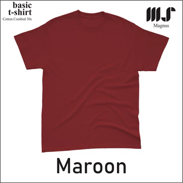MAGNUS Baju Tshirt Kaos Polos Pria Wanita Dewasa Lengan Pendek 100 Katun 30s Premium 25 Warna