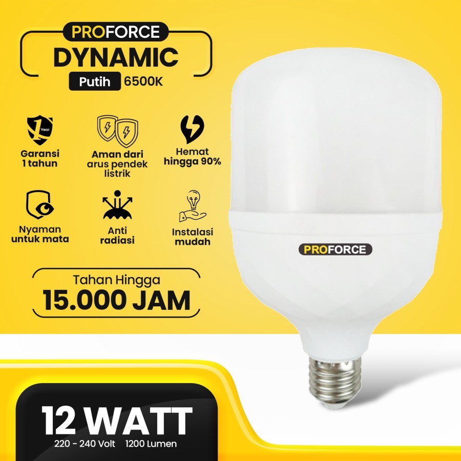 Jual LAMPU LED PROFORCE 18 WATT DYNAMIC | Shopee Indonesia
