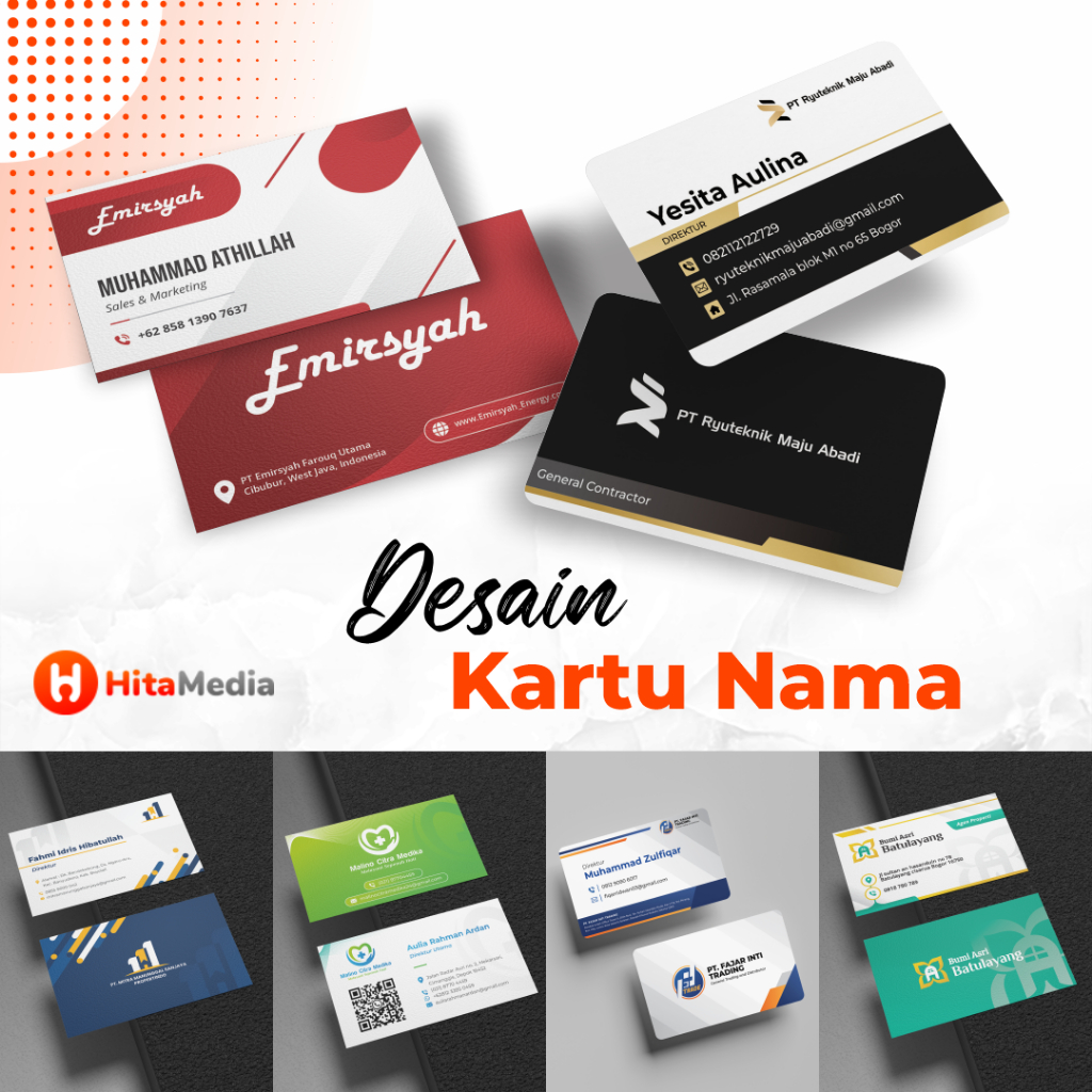 Jual JASA DESAIN KARTU NAMA PROFESIONAL | Shopee Indonesia