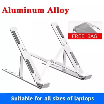 P3 Full Besi Foldable Laptop Stand Notebook Tablet Adjustable Anti Slip Holder Portable Full