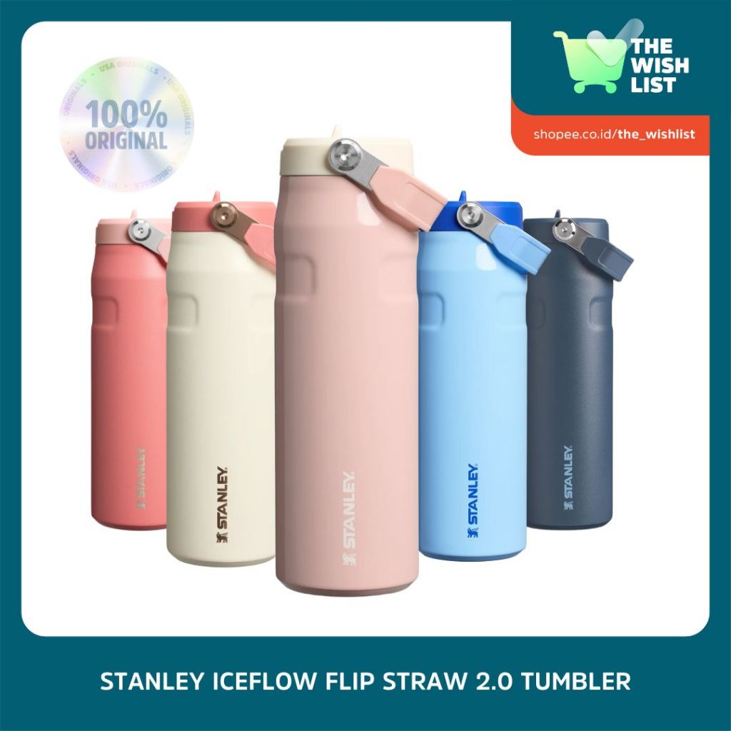 Jual READY Stanley Iceflow 2.0 Flip Straw Tumbler Quencher Botol Minum ...