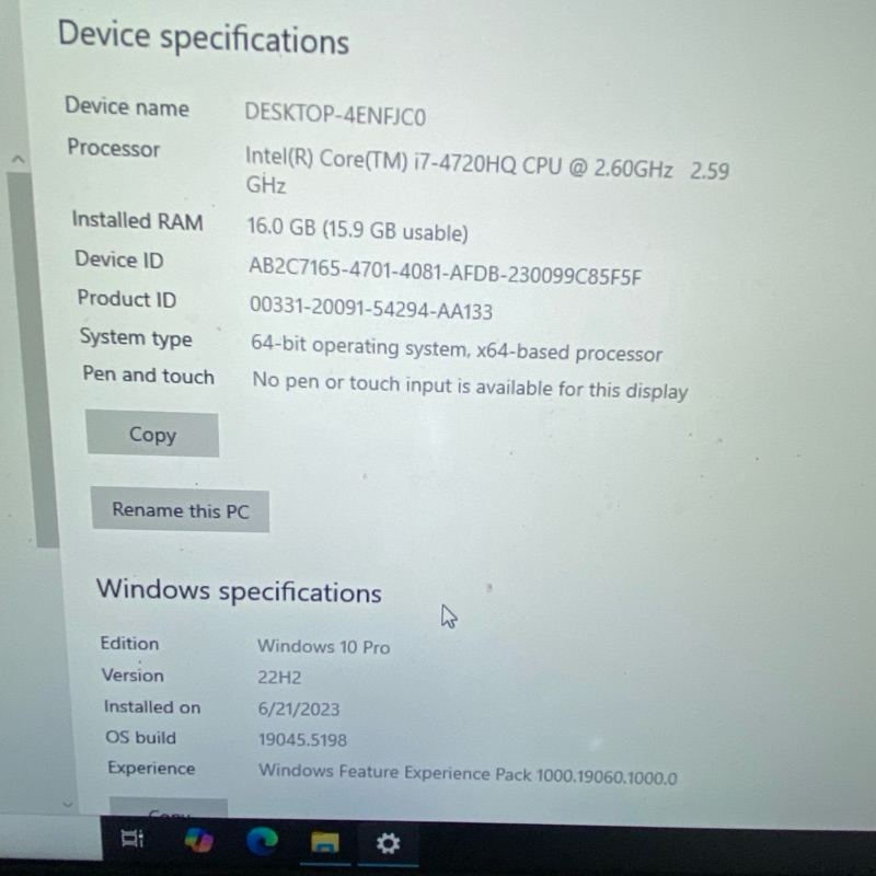 Jual ASUS ROG G501J 16 GB 17-4720HQ | Shopee Indonesia