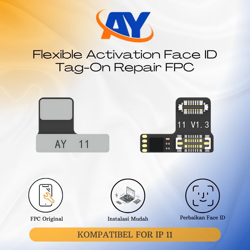 Jual AY - Flexible Face ID TAG-ON Repair IP 11 FPC Original | Shopee ...