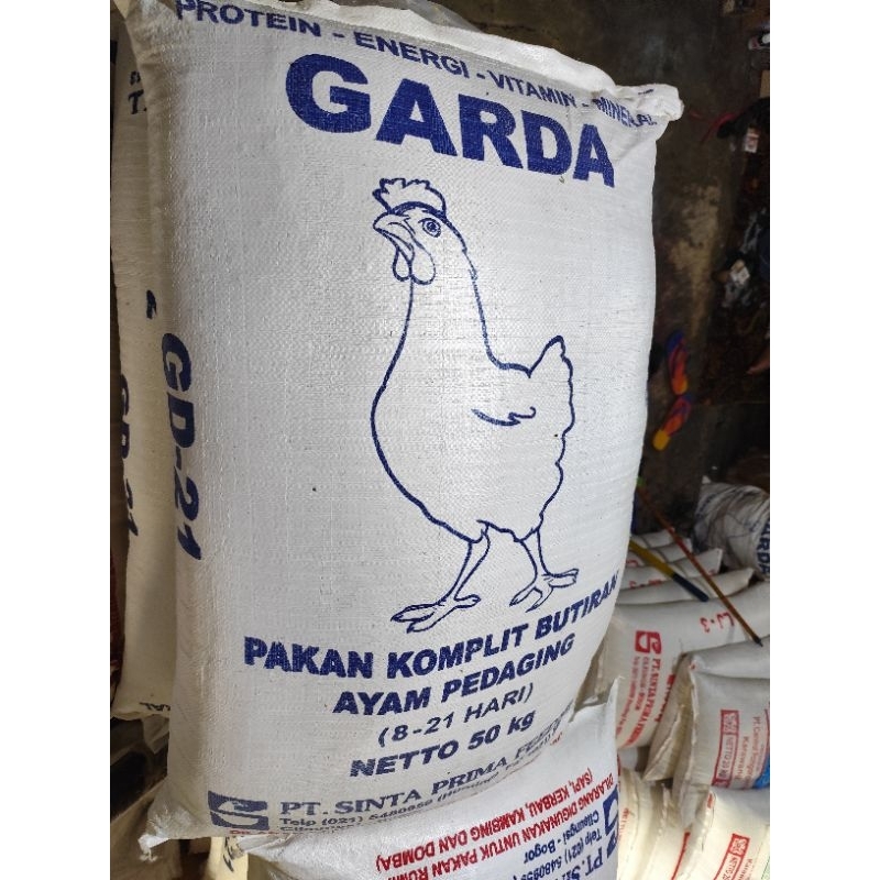 Pur Ayam GD-21 Berat 50 Kilogram