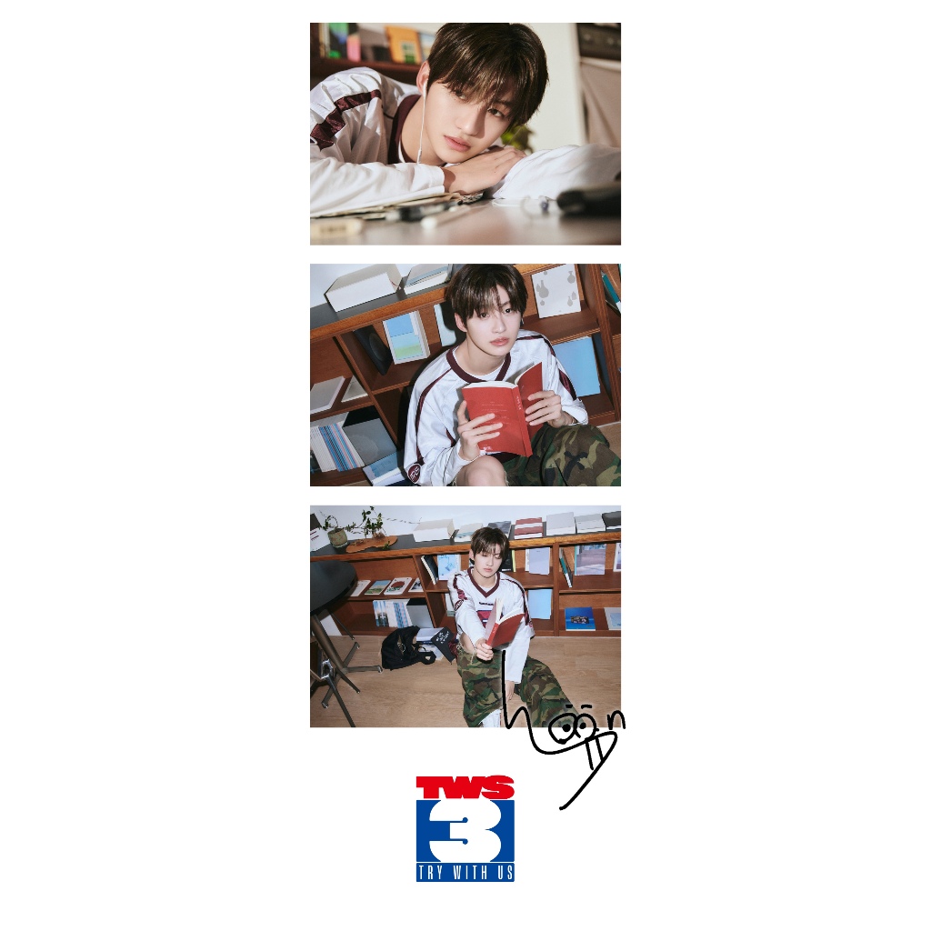Jual PHOTO STRIP TWS TRY WITH US FOTO STRIPS KPOP UNOFFICIAL