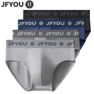 JFYOU Celana Dalam Katun Segitiga Cotton - Nyaman & Adem - Pack 4pcs