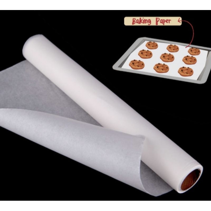 Jual Baking paper /kertas alas kue/kertas alas roti 30cm | Shopee Indonesia