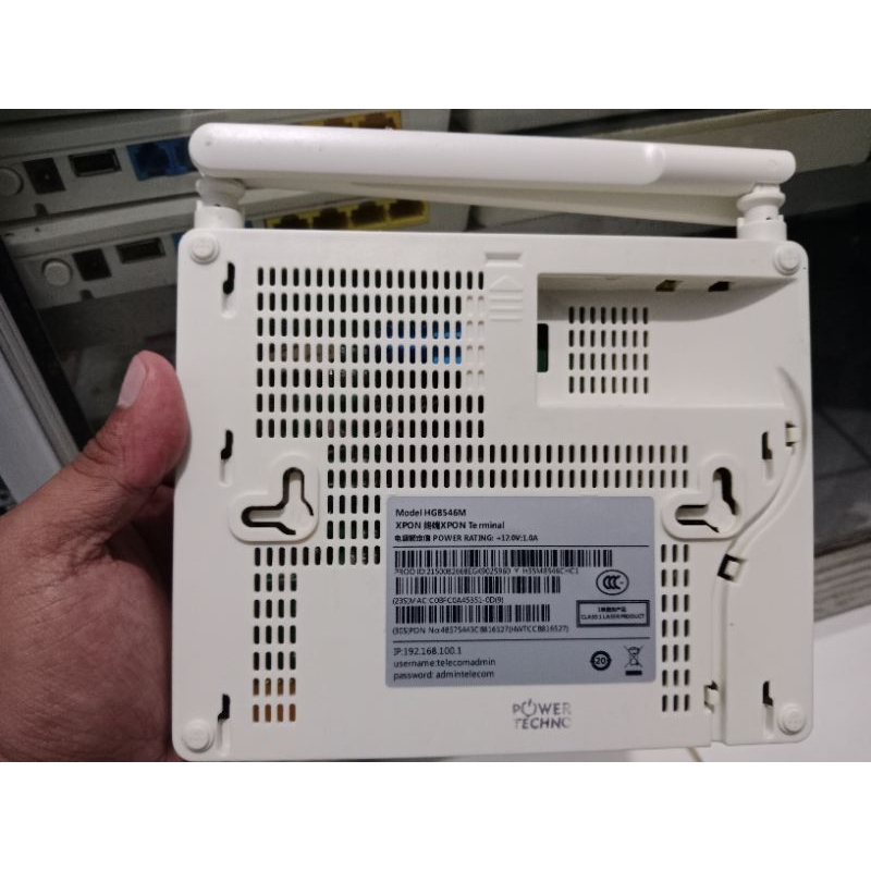 Jual Modem ONT Huawei HG8546M Xpon Mulus Seperti baru | Shopee Indonesia