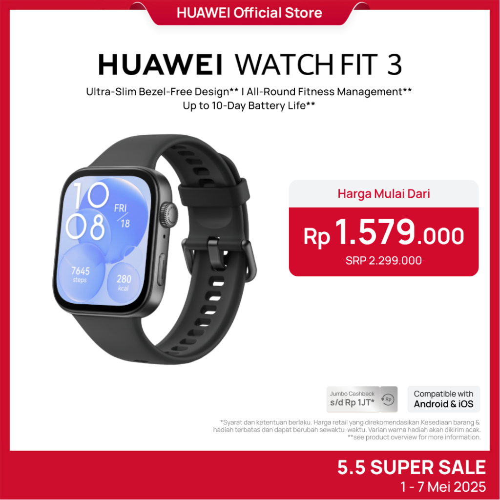 Gallery HUAWEI WATCH FIT 3