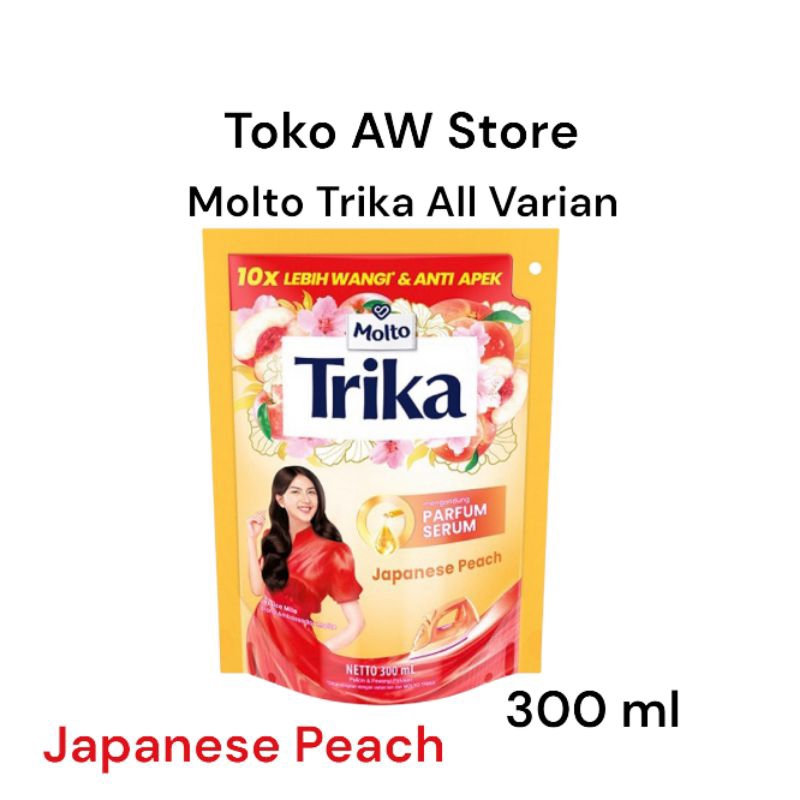 Jual Trika 300 ML All Varian l Pelembut Pewangi Pakaian l Perawatan ...