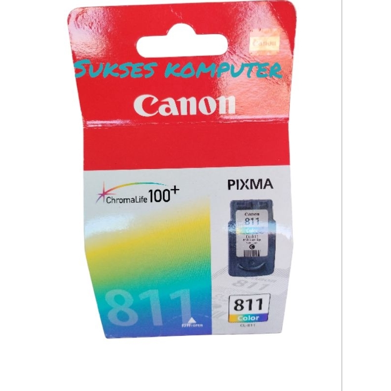 Jual Tinta cartridge canon PG 811 color Original 100%.ip2770/mp280 ...