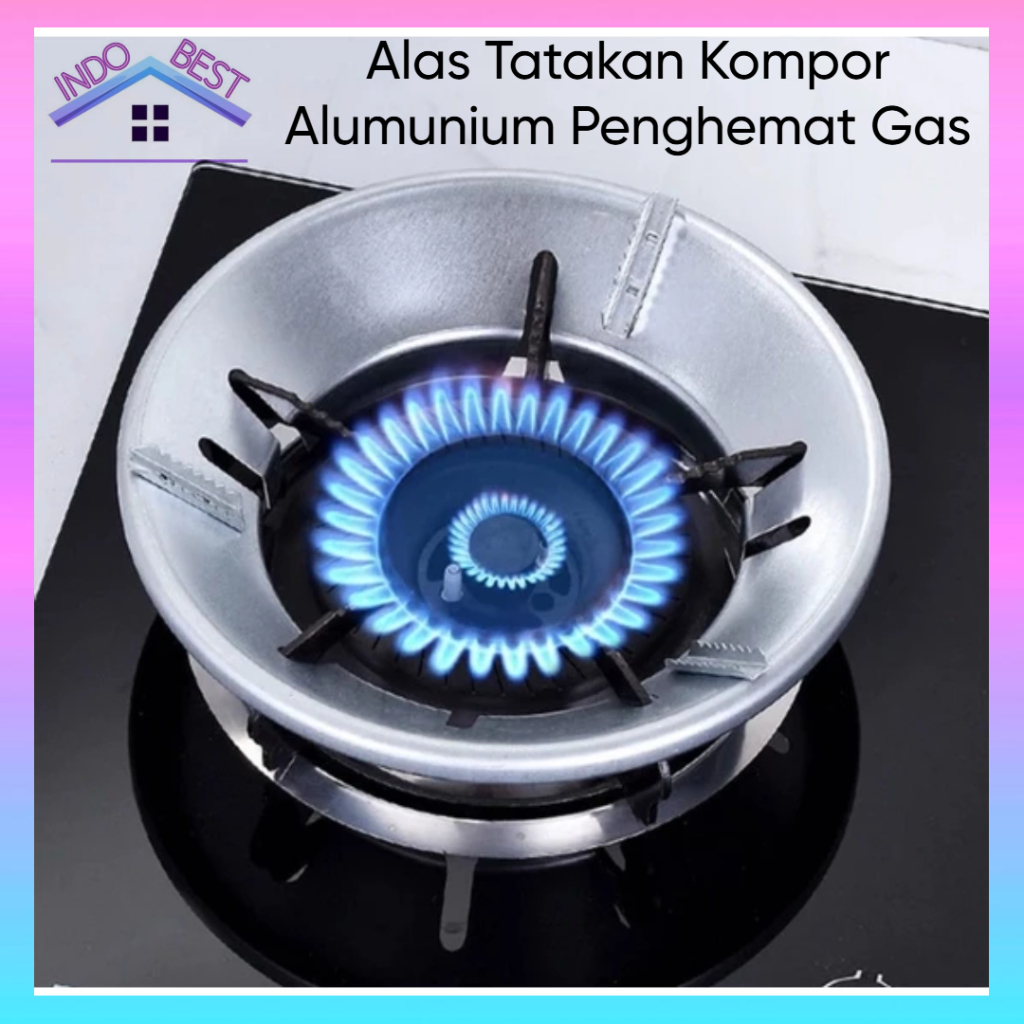 Jual Indoboss | Alas Tatakan Kompor Alumunium Penghemat Gas Anti Angin ...