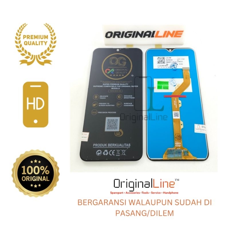 Jual LCD + TS INFINIX S4 / X626 / SMART 3 PLUS / ORIGINAL OEM | Shopee ...