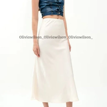 Rok Satin 90 Cm SATIN SKIRT Premium Panjang Rok Satin Semi Duyung Satin Silk Basic Wanita